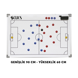 Scucs SCX1301 Futbol Duvar Tipi Taktik Tahtası